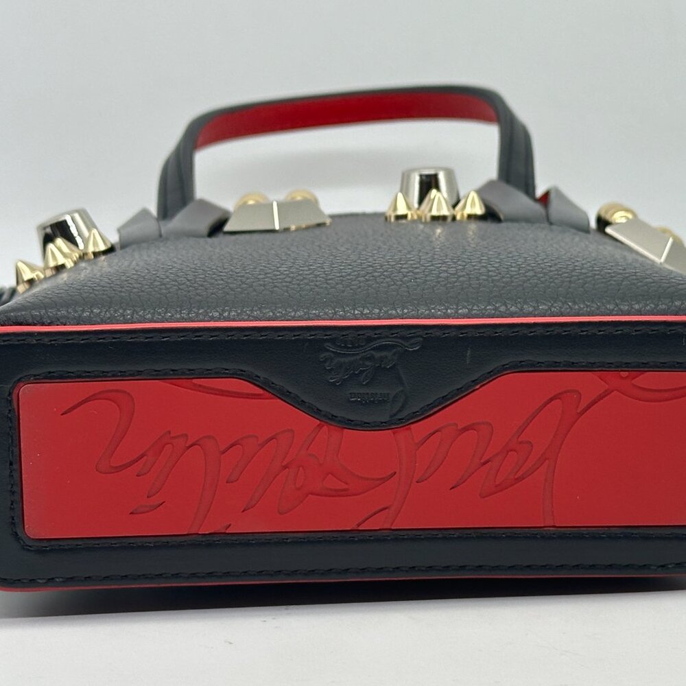 Christian Louboutin Black and Gold Crossbody Bag - Picture 10 of 16